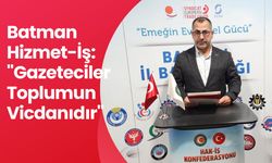 Batman Hizmet-İş: "Gazeteciler Toplumun Vicdanıdır"