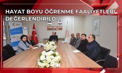 Hayat Boyu Öğrenme Faaliyetleri Hakkında Değerlendirme Yapıldı