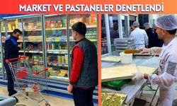 Market ve Pastaneler Denetlendi