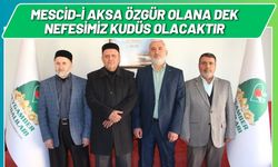 Mescid-i Aksa Özgür Olana Dek Nefesimiz Kudüs Olacaktır