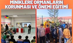 Miniklere Ormanların Korunması ve Önemi Eğitimi