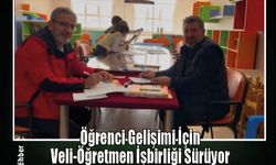 Öğrenci Gelişimi İçin Veli-Öğretmen İşbirliği Sürüyor