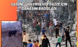 Sasonlu Hayırsever Gazze İçin Danasını Bağışladı