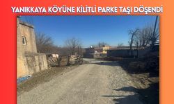 Yanıkkaya Köyüne Kilitli Parke Taşı Döşendi