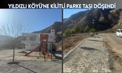 Yıldızlı Köyü'ne Kilitli Parke Taşı Döşendi