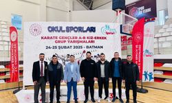 18 İl Batman’da Karate Heyecanı Yaşadı