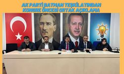 AK Parti Batman Teşkilatından Kongre Öncesi Ortak Açıklama