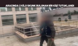 Aracında 2 Kilo Skunk Bulunan 1 Kişi Tutuklandı