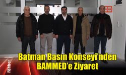 Batman Basın Konseyi'nden BAMMED'e Ziyaret