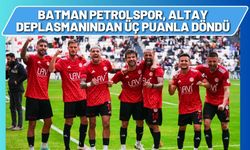 Batman Petrolspor, Altay Deplasmanından Üç Puanla Döndü