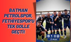 Batman Petrolspor, Fethiyespor'u Tek Golle Geçti!