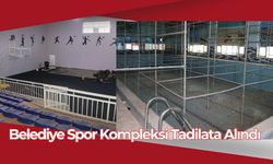 Belediye Spor Kompleksi Tadilata Alındı