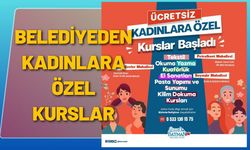 Belediyeden Kadınlara Özel Kurslar