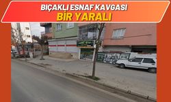 Bıçaklı Esnaf Kavgası: Bir Yaralı