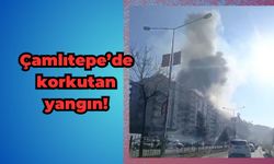 Çamlıtepe’de korkutan yangın!