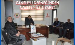 Cansuyu Derneği’nden Gazetemize Ziyaret