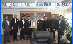 Genç ASKON’dan Emniyet Müdürüne Ziyaret