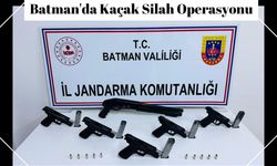 Batman'da Kaçak Silah Operasyonu