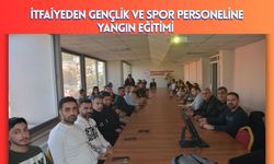 İtfaiyeden Gençlik ve Spor Personeline Yangın Eğitimi