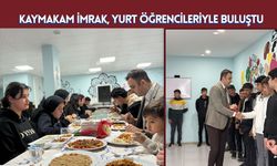 Kaymakam İmrak, Yurt Öğrencileriyle Bir Araya Geldi