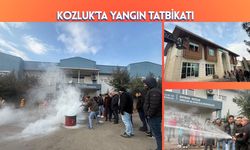 Kozluk’ta Yangın Tatbikatı