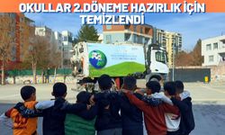 Okullar 2.Döneme Hazırlık İçin Temizlendi