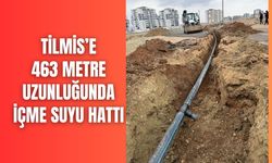 Tilmis’e 463 Metre Uzunluğunda İçme Suyu Hattı