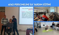 AFAD Personeline İlk Yardım Eğitimi