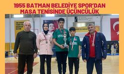 1955 Batman Belediye Spor’dan Masa Tenisinde Üçüncülük