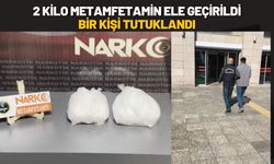 2 Kilo Metamfetamin Ele Geçirildi Bir Kişi Tutuklandı