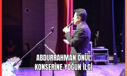 Abdurrahman Önül Konserine Yoğun İlgi