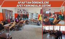 AFAD’tan Öğrencilere Afet Farkındalık Eğitimi