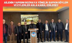 Ailenin Yapısını Bozmaya Yönelik Sapkın Söylem ve Eylemler Asla Kabul Edilemez