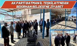 AK Parti Batman İl Teşkilatı’ndan Bekirhan Beldesi’ne Ziyaret