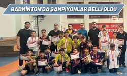 Badminton’da Şampiyonlar Belli Oldu