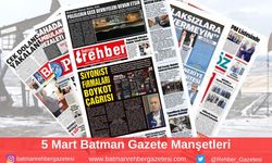 Batman Gazete Manşetleri 4 Mart 2025