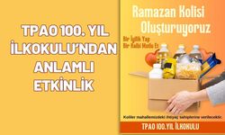 TPAO 100. Yıl İlkokulu’ndan Anlamlı Etkinlik