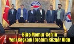 Büro Memur-Sen’in Yeni Başkanı İbrahim Rüzgâr Oldu