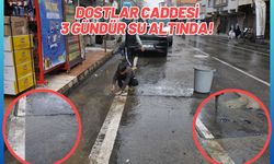 Dostlar Caddesi 3 gündür su altında!