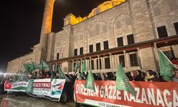 Gazze saldırısı İstanbul'da telin edildi