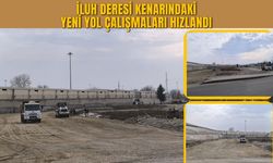 İluh Deresi Kenarındaki Yeni Yol Çalışmaları Hızlandı