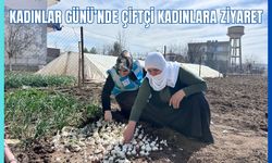 Kadınlar Günü’nde Çiftçi Kadınlara Ziyaret