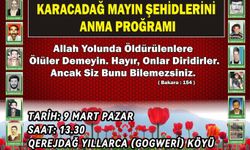 Karacadağ mayın şehidleri anılıyor