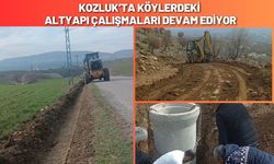 Kozluk’ta Köylerdeki Altyapı Çalışmaları Devam Ediyor