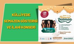 Külliyede Semazen Gösterisi ve İlahi Konseri