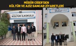 Müdür Ciğer’den Kültür ve Aziz Sancar Ziyaretleri