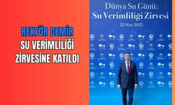 Rektör Demir, Su Verimliliği Zirvesine Katıldı