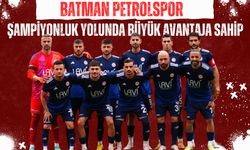 Batman Petrolspor Şampiyonluk Yolunda Büyük Avantaja Sahip