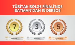 TÜBİTAK Bölge Finali'nde Batman’dan 15 Derece