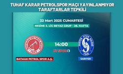 Tuhaf Karar Petrolspor Maçı Yayınlanmıyor, Taraftarlar Tepkili